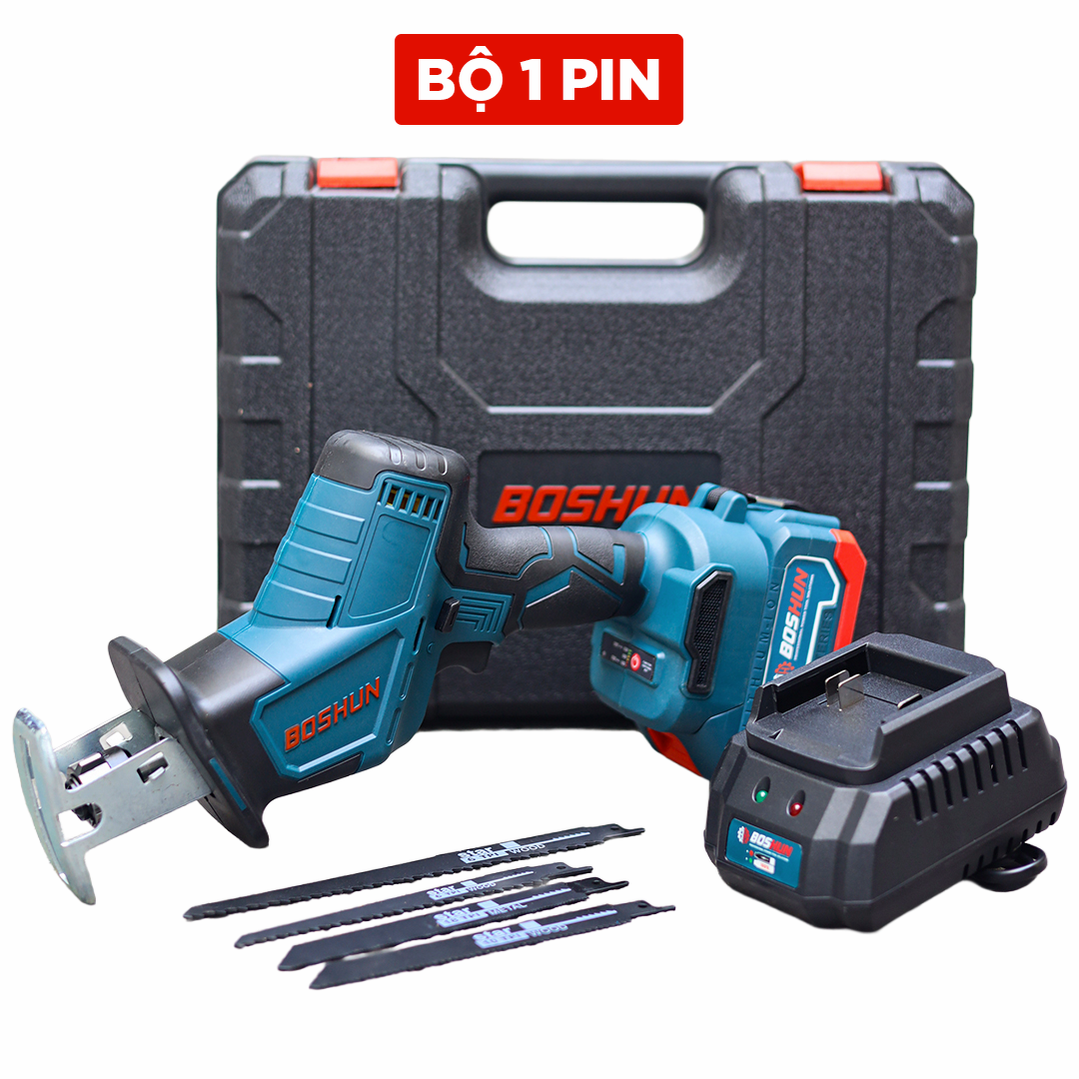 Máy Cưa Kiếm Cầm Tay Boshun BS-CK20BL - Động Cơ Brushless Cắt Gỗ Sắt Nhựa