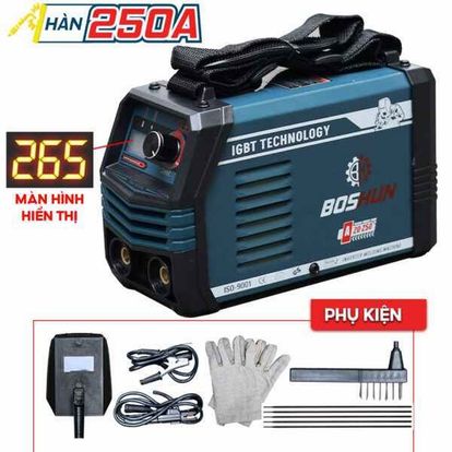 Máy hàn điện mini Boshun MMA-250IGBT đa năng chất l��ợng cao